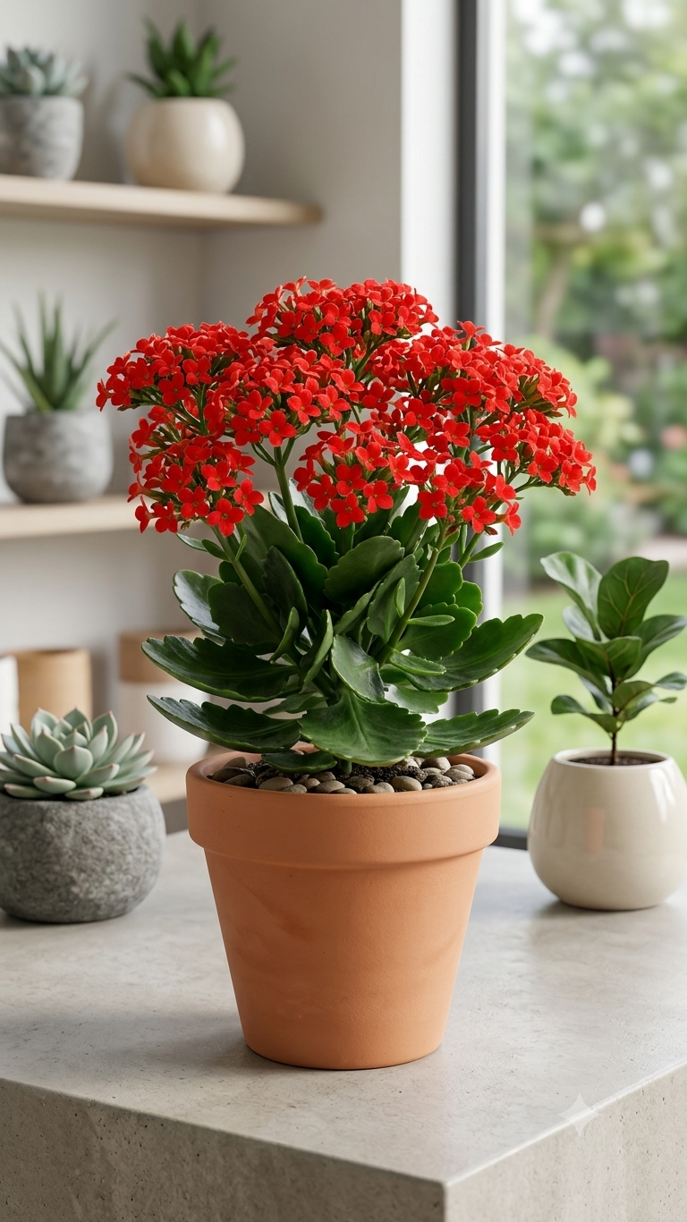 Red Kalanchoe — Sugandha Farms & Nursery